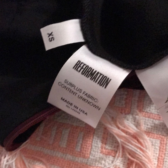 Reformation | Burgundy Velvet Topanga Dress - Picture 8 of 11